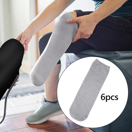 6 Pieces Amputee Socks Soft Partial Foot Amputation XS