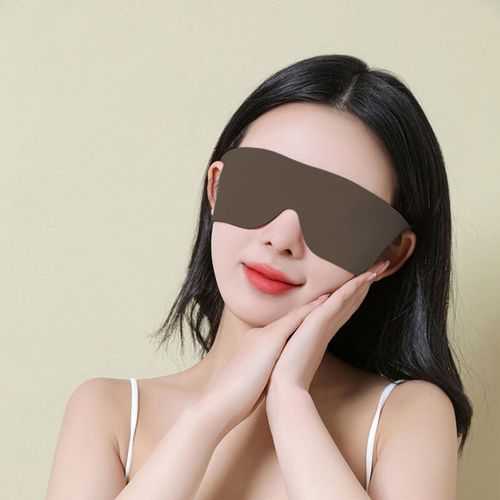Sleep  Eye Cover Soft Comfortable Blocking Light Coffee