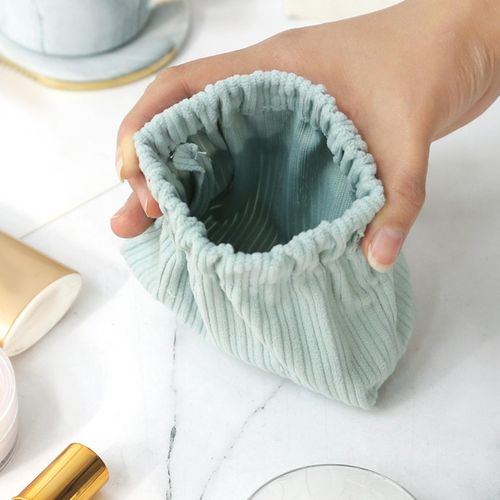 Makeup Bag Portable Self Closing Makeup Pouch