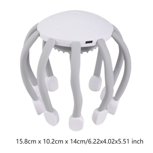 Electric Scalp Massager Relaxation Holiday Gift White