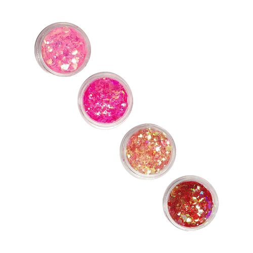 4x  Sequin Flake DIY Blowing Bubble  For Style D