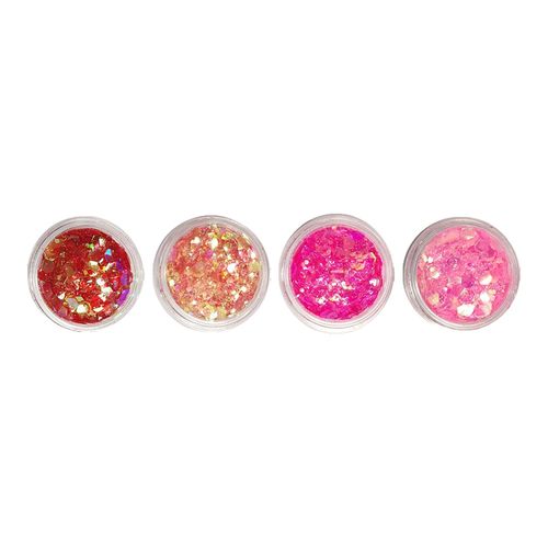 4x  Sequin Flake DIY Blowing Bubble  For Style D