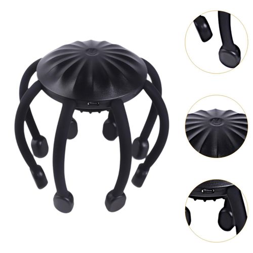 Electric Scalp Massager Relaxation Holiday Gift Black