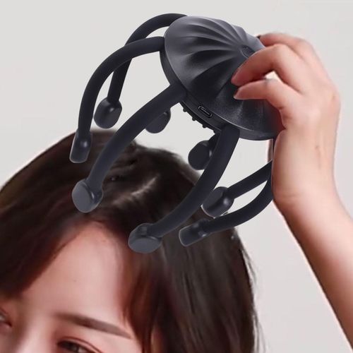 Electric Scalp Massager Relaxation Holiday Gift Black