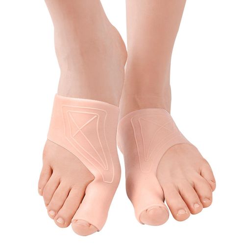 Bunion Protector Pad Reusable Fingerless Glove Spacer for Skin Color