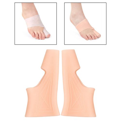 Bunion Protector Pad Reusable Fingerless Glove Spacer for Skin Color