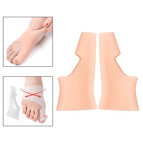Bunion Protector Pad Reusable Fingerless Glove Spacer for Skin Color