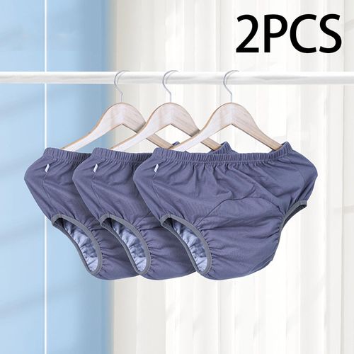 2x Adults Leakproof Incontinence Underwear Underpant For