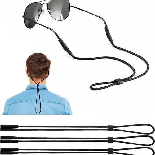 3Pcs Eyeglass Strap Eyewear String Retainer Glasses Holder