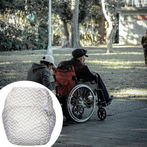 Adult Diaper Old People Disabled Large Size Coat White