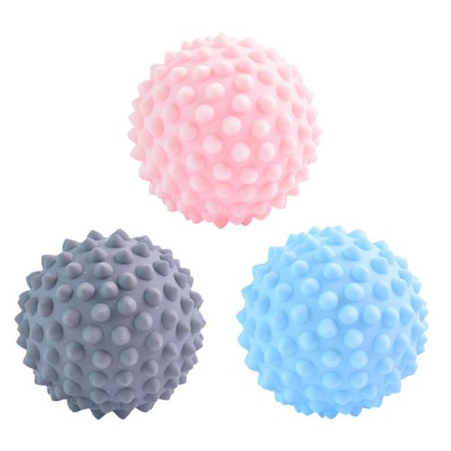 Spiky  Ball,Spiky Massager Roller Manual Deep Pink