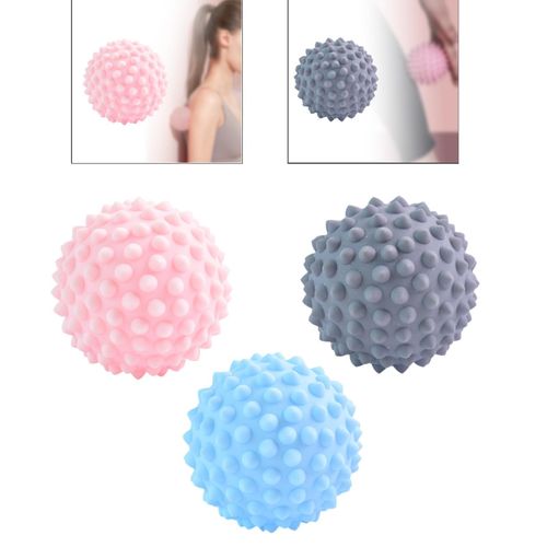 Spiky  Ball Handheld Spiky Massager Roller For Pink
