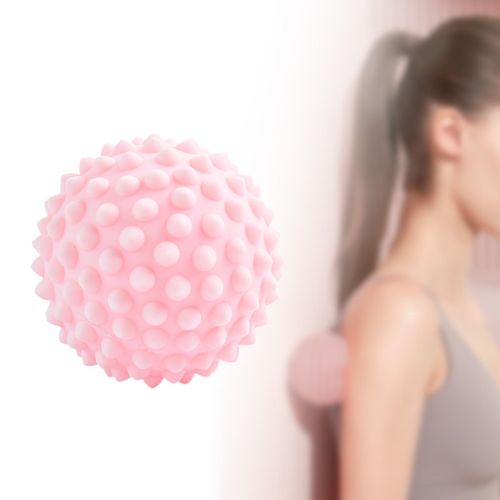 Spiky  Ball Handheld Spiky Massager Roller For Pink