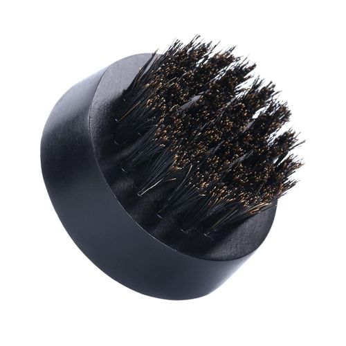 Wooden Hair Beard Brush, Small And Round, Soften Your