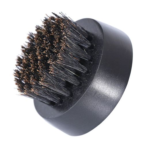 Wooden Hair Beard Brush, Small And Round, Soften Your