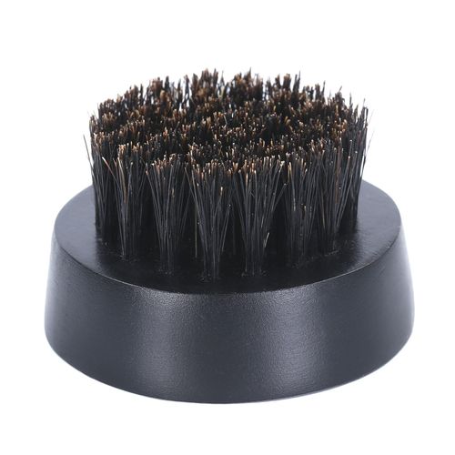 Wooden Hair Beard Brush, Small And Round, Soften Your