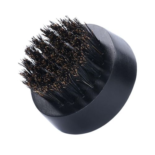 Wooden Hair Beard Brush, Small And Round, Soften Your
