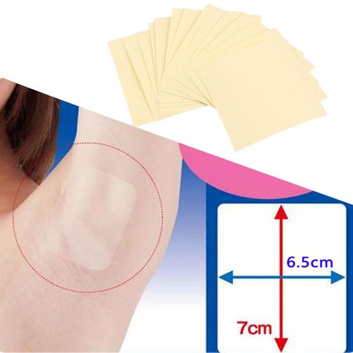 20x Underarm Sweat Pads Comfortable Non Visible Armpit Sheet for Women