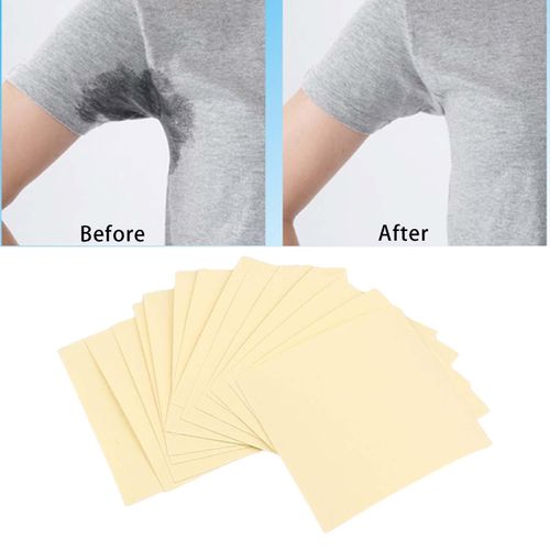 20x Underarm Sweat Pads Comfortable Non Visible Armpit Sheet for Women