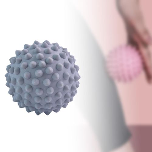 Spiky  Ball Handheld Spiky Massager Roller For Gray