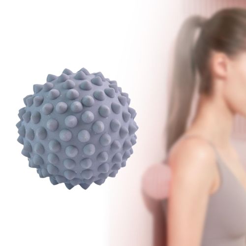 Spiky  Ball Handheld Spiky Massager Roller For Gray