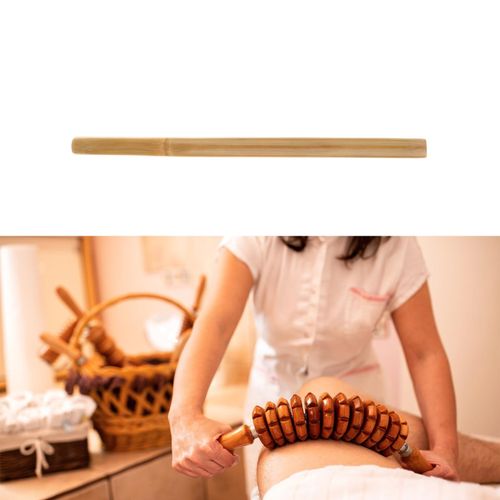 Massager Tool Bamboo  Stick For 42x2.5cm With Box