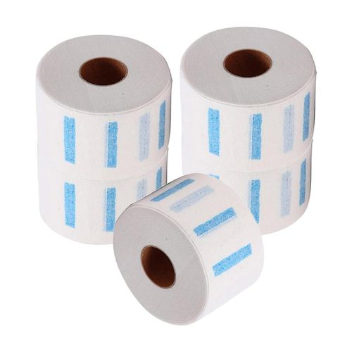 5x Neck Ruffle Roll Paper Cutting Collar Salon White