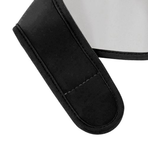 Castor Oil Neck Pack  Cover Adjustable Design Black