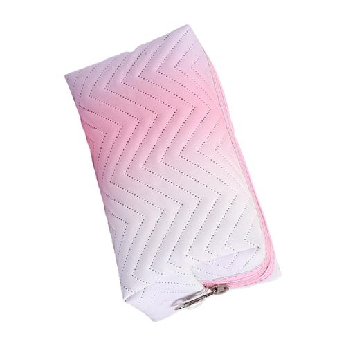 Portable Cosmetic Bag Storage Case Gifts Gradient Pink
