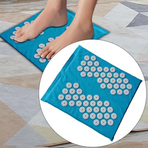 Foot Massager  Heel Reflexology Mat Arch Muscle Blue