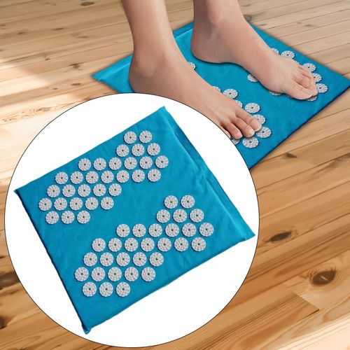 Foot Massager  Heel Reflexology Mat Arch Muscle Blue