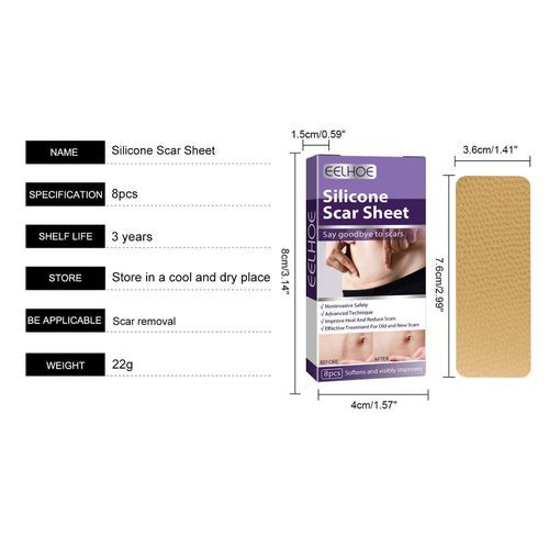 Silicone  Sheets For Scars Caused By , Keloid,