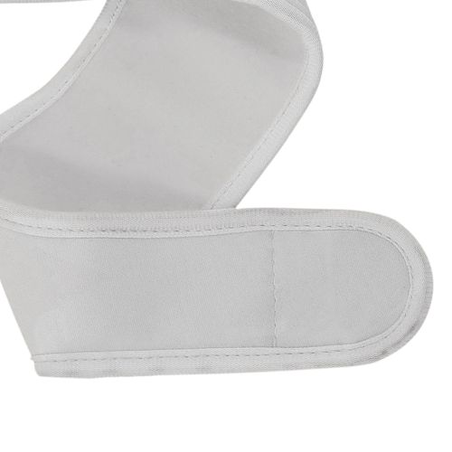 Castor Oil Neck Pack  Cover Adjustable Design White