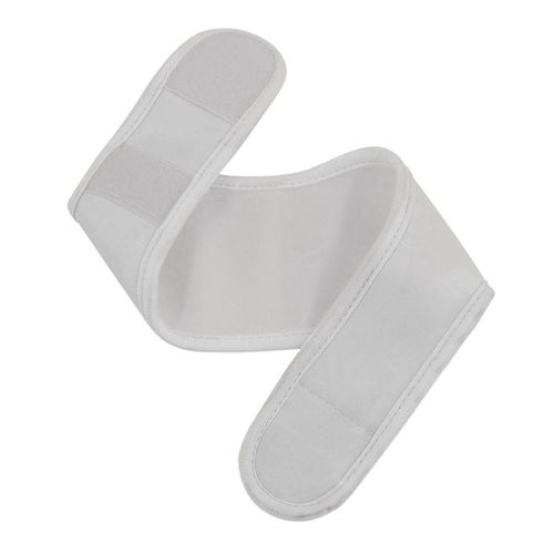 Castor Oil Neck Pack  Cover Adjustable Design White