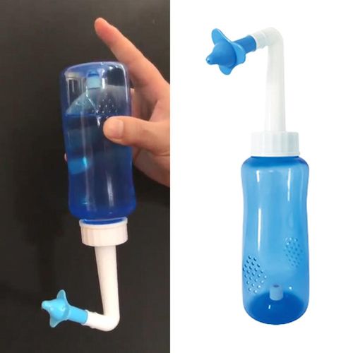 Neti Pot Sinus Rinse Nasal Wash Bottle Sinus Rinse 300ml Manual valve
