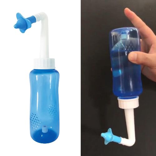 Neti Pot Sinus Rinse Nasal Wash Bottle Sinus Rinse 300ml Manual valve
