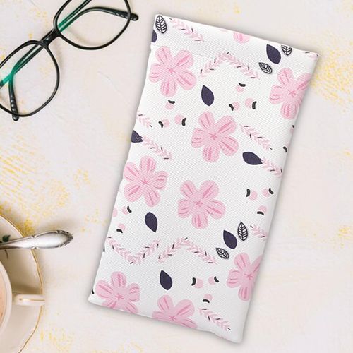 Glasses Storage Bag  Top Fashion Cherry Blossom