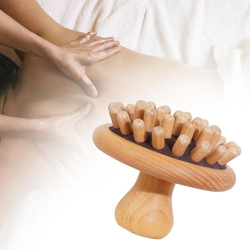 Wooden Massage Comb Manual Lightweight Gua Sha Body
