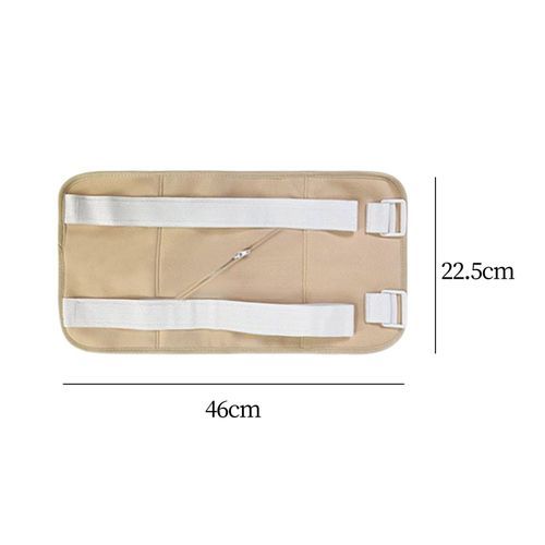 Castor  Wrap Compress Castor Oil Not Included Khaki