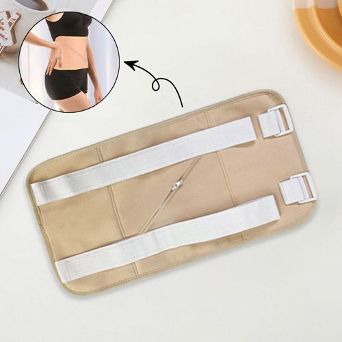Castor  Wrap Compress Castor Oil Not Included Khaki