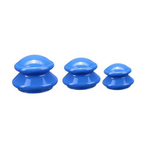 3 Pieces  Massage Cup Professional Dark Blue