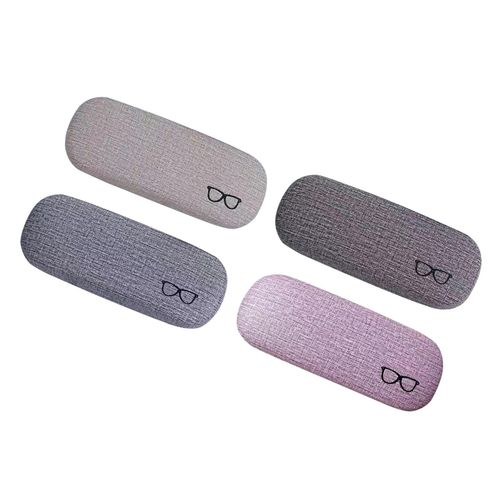 Hard Shell Eyeglasses Case Accessories Eyeglass Case Beige