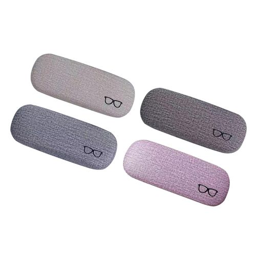 Hard Shell Eyeglasses Case Accessories Eyeglass Case Beige