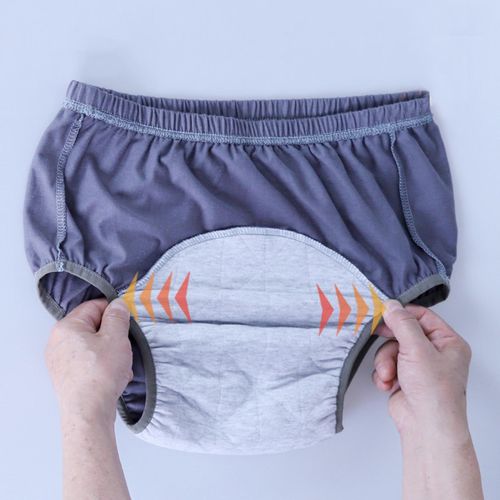 2x Adults Incontinence Underwear  Cloth Diaper Nappy L