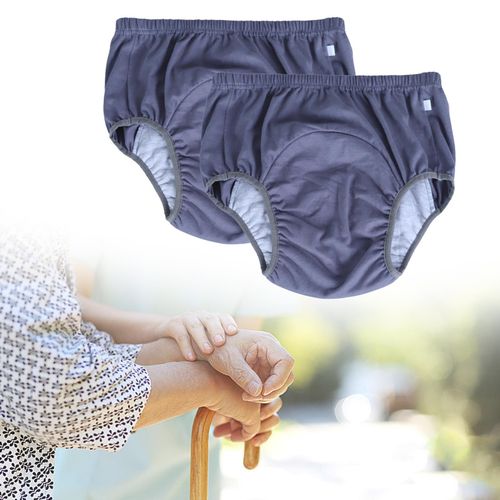 2x Adults Incontinence Underwear  Cloth Diaper Nappy L