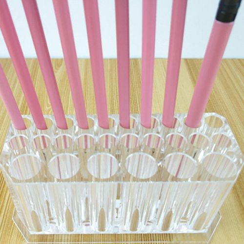 26 Grids Makeup Brush Holder, Eyeliner Pencil Lip Liner