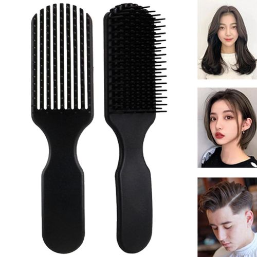 Detangling Brush  Lightweight Long Hair Black