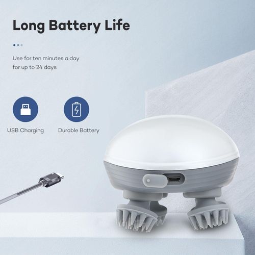 Electric Hair Scalp Massager Body Massager USB Charging Low Noise Deep