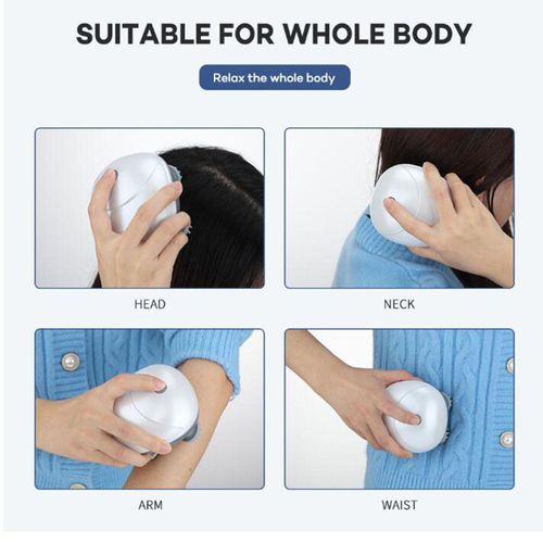 Electric Hair Scalp Massager Body Massager USB Charging Low Noise Deep