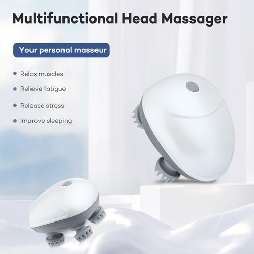 Electric Hair Scalp Massager Body Massager USB Charging Low Noise Deep